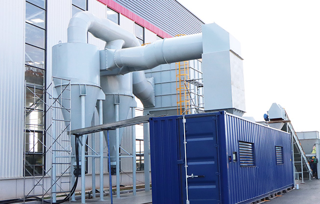 超音速渦旋機和干式磁選設備研發和制造基地