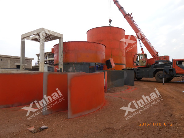 金礦選廠土建施工 金礦選廠土建施工