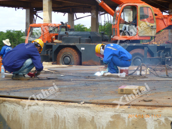 金礦選廠土建施工 金礦選廠土建施工