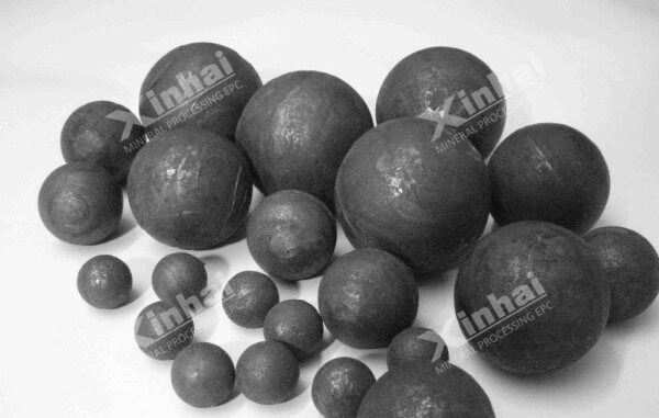 球磨機不同直徑的鋼球