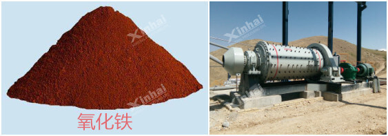 氧化鐵和氧化鐵球磨機